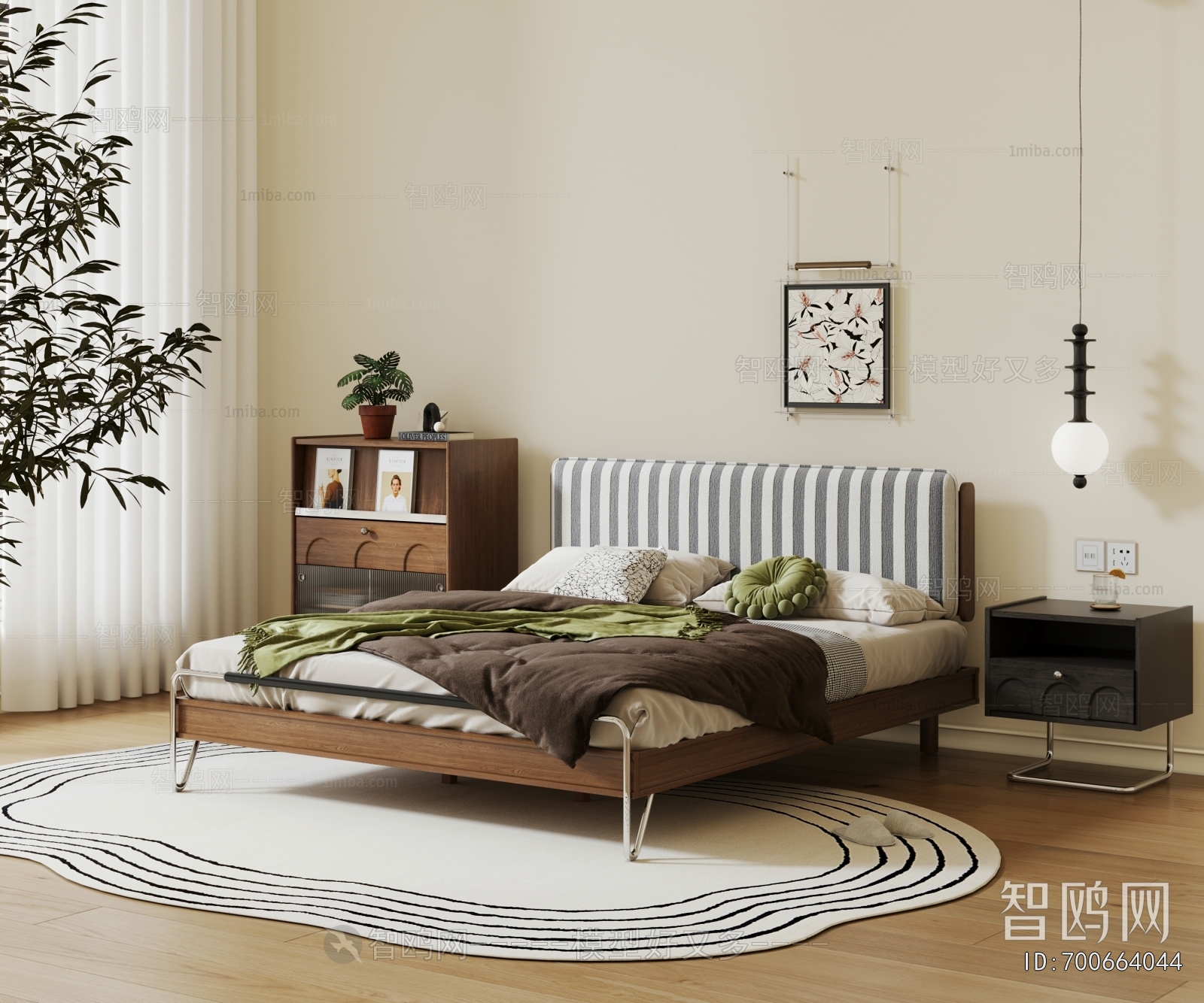 French Style Double Bed