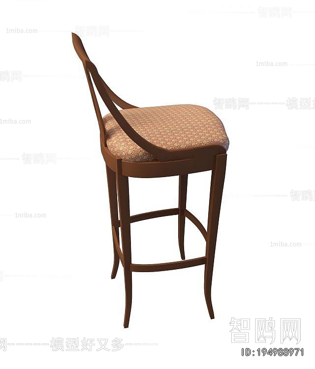 New Chinese Style Bar Chair