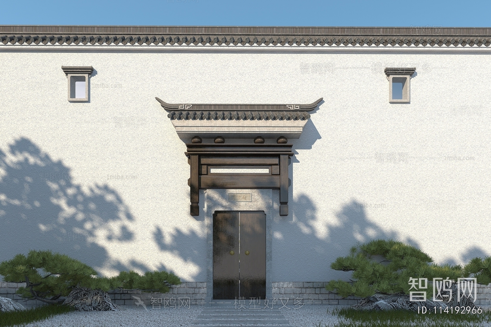 New Chinese Style Facade Element