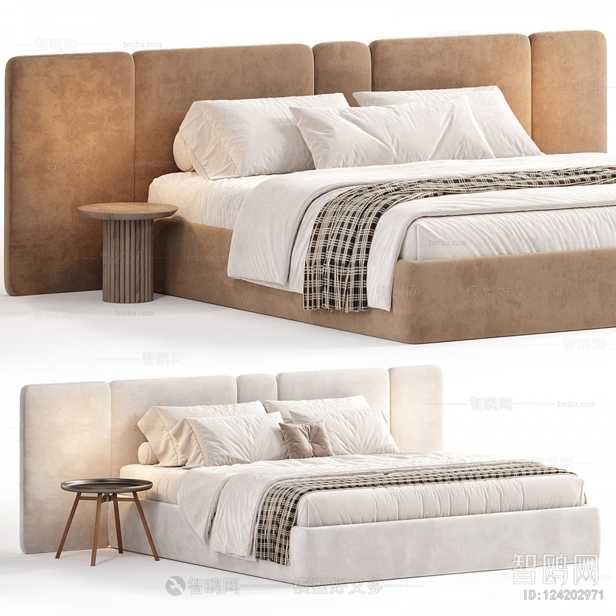 Modern Double Bed