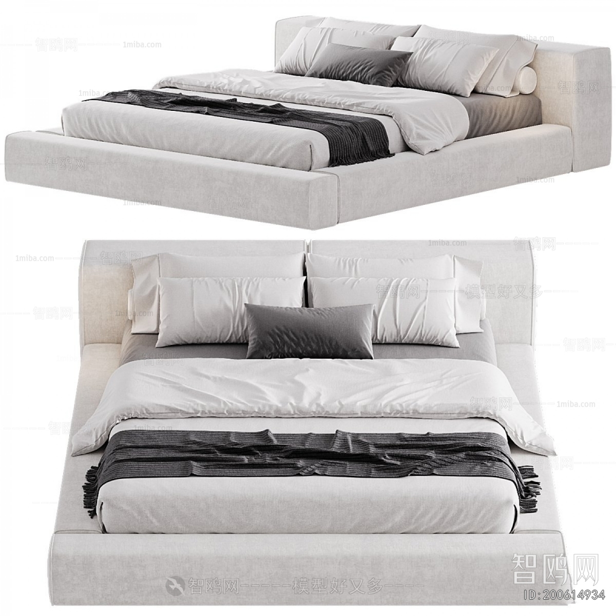 Modern Double Bed
