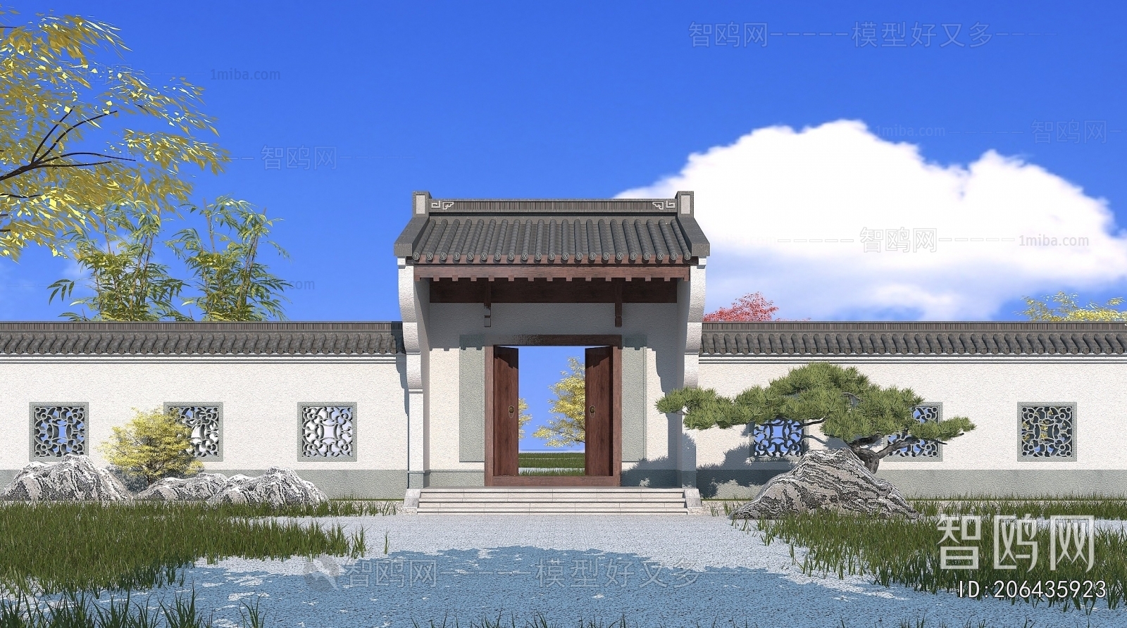 Chinese Style Gate