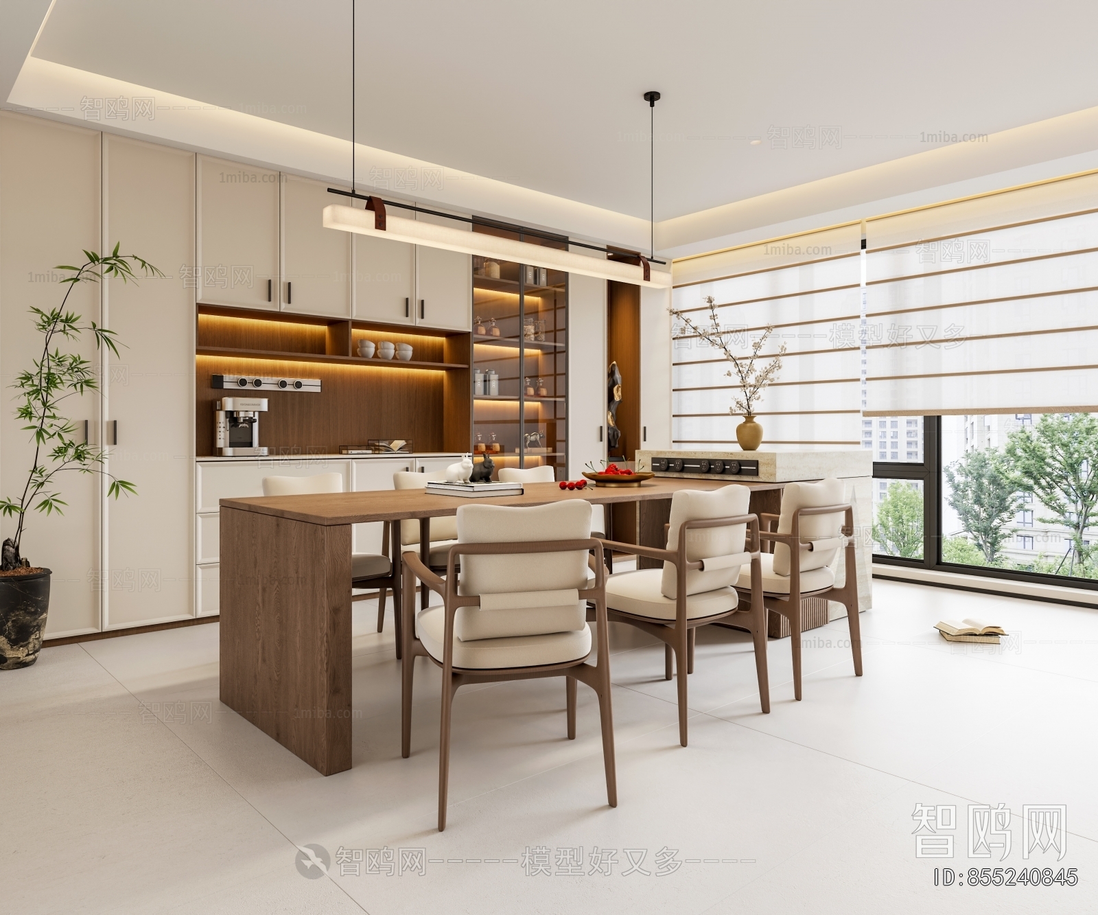 New Chinese Style Dining Room