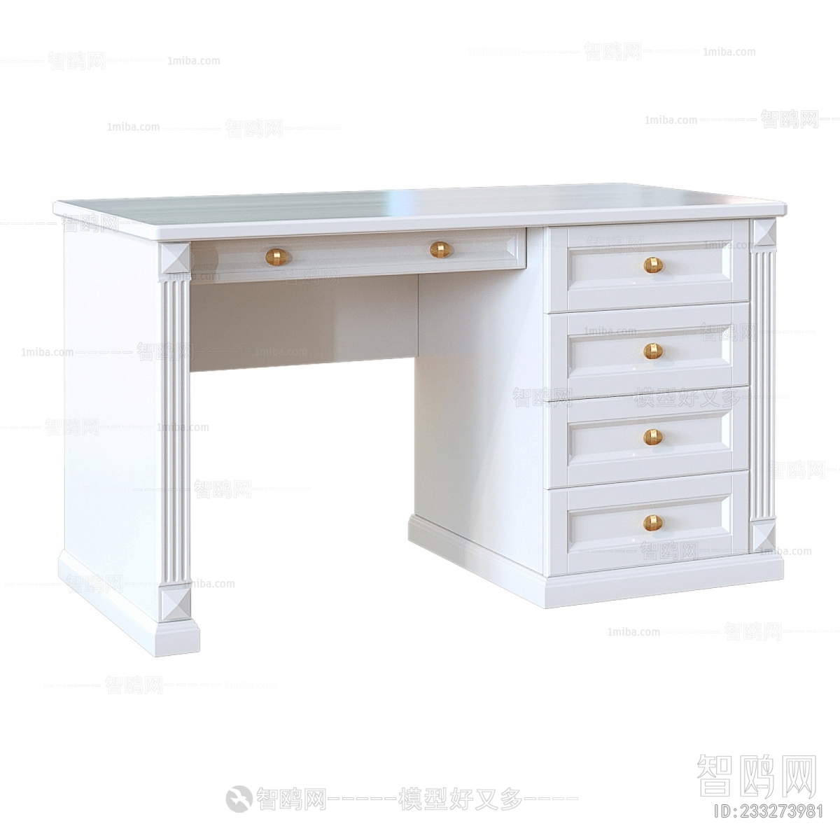 Simple European Style Desk