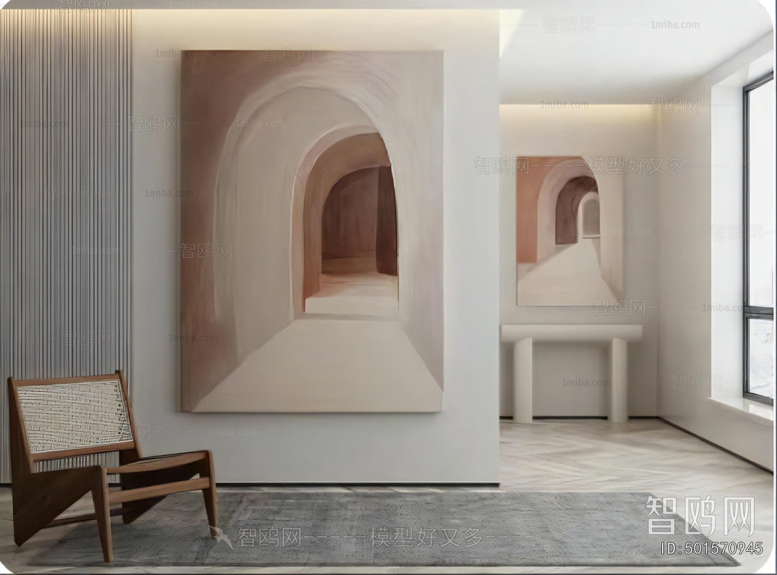 Wabi-sabi Style Painting