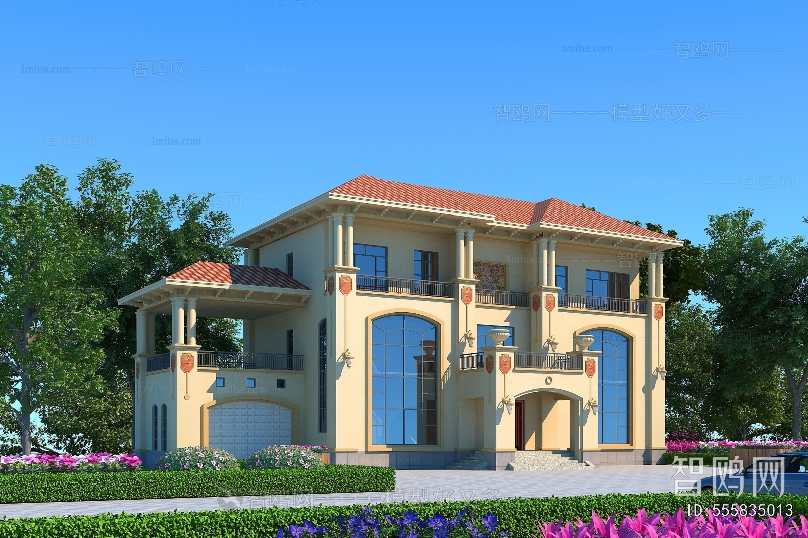 Simple European Style Detached Villa