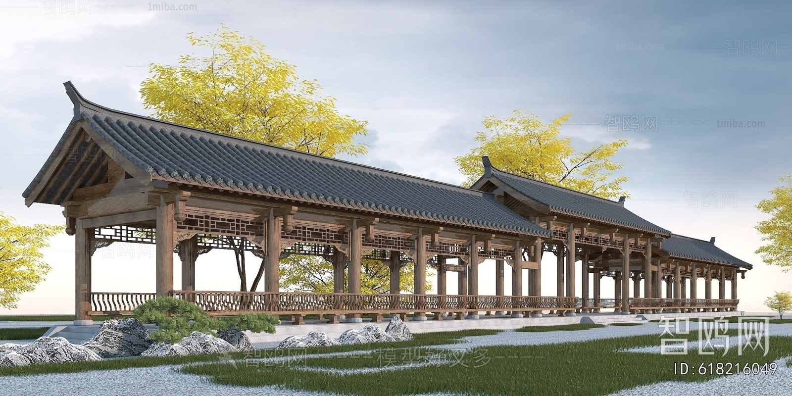 Chinese Style Gallery Frame