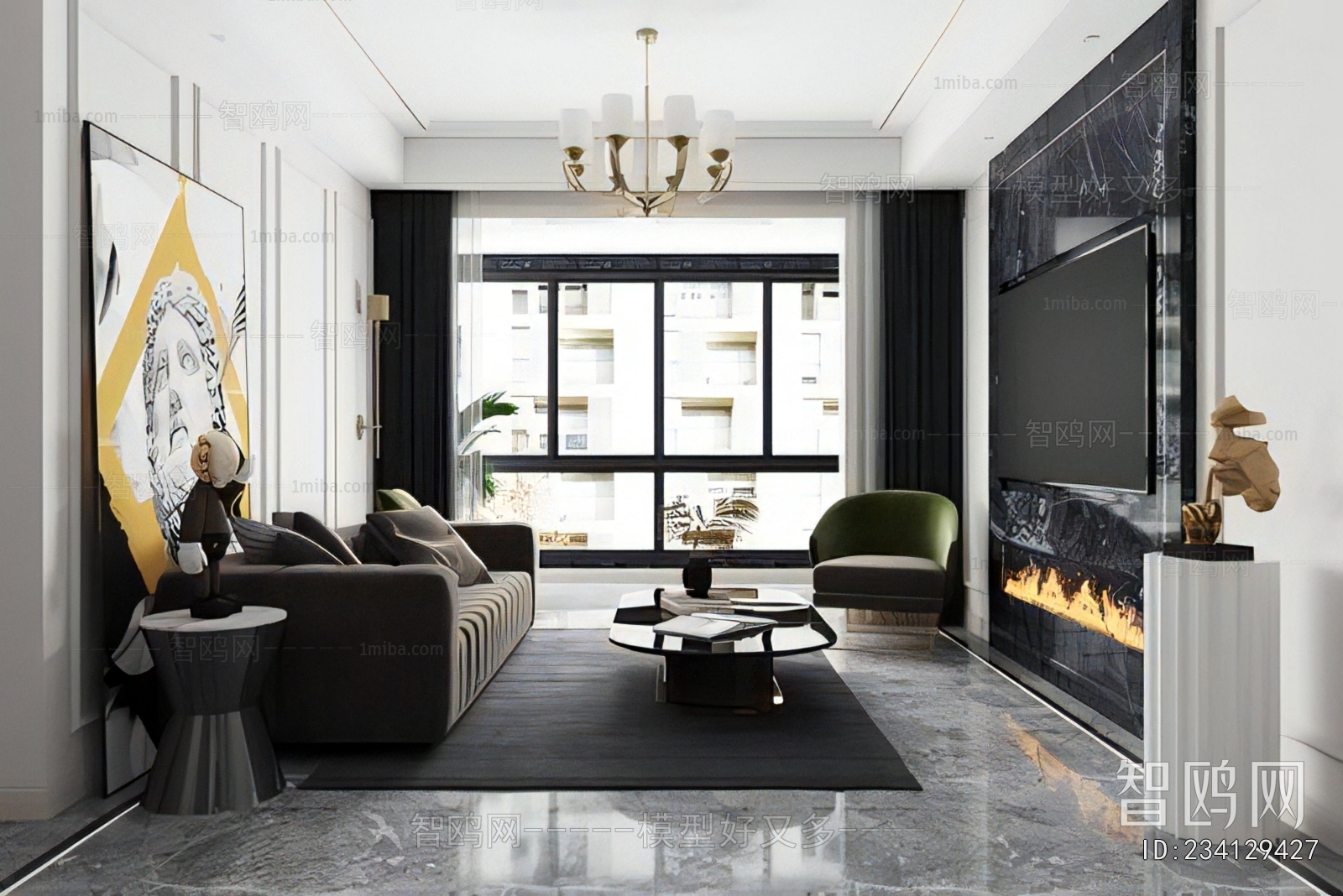 Modern A Living Room