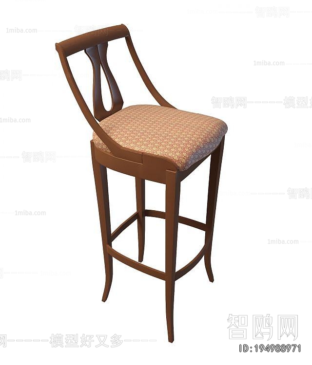 New Chinese Style Bar Chair