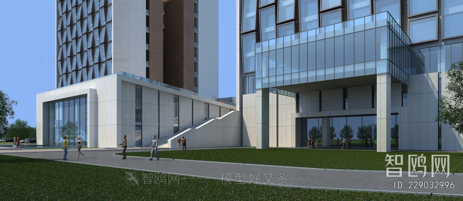 Modern Appearance Of Commercial Building