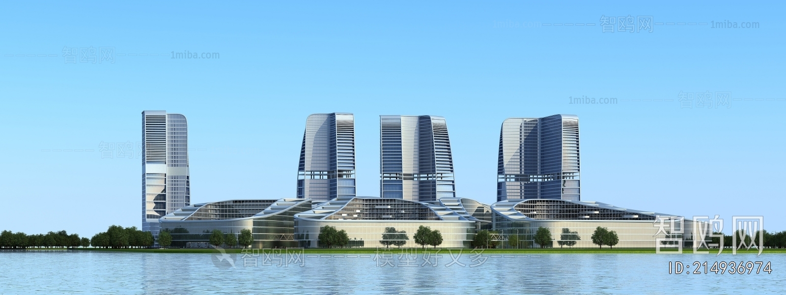 Modern Appearance Of Commercial Building