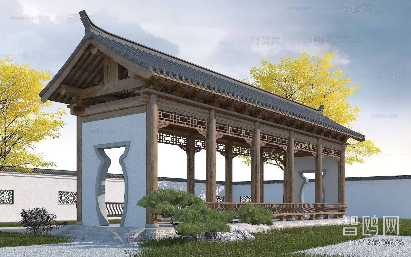 Chinese Style Gallery Frame