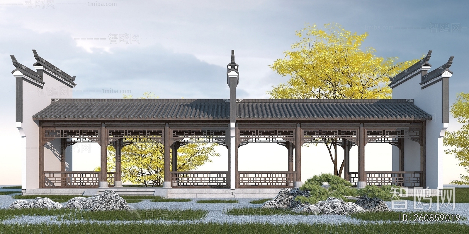 Chinese Style Gallery Frame