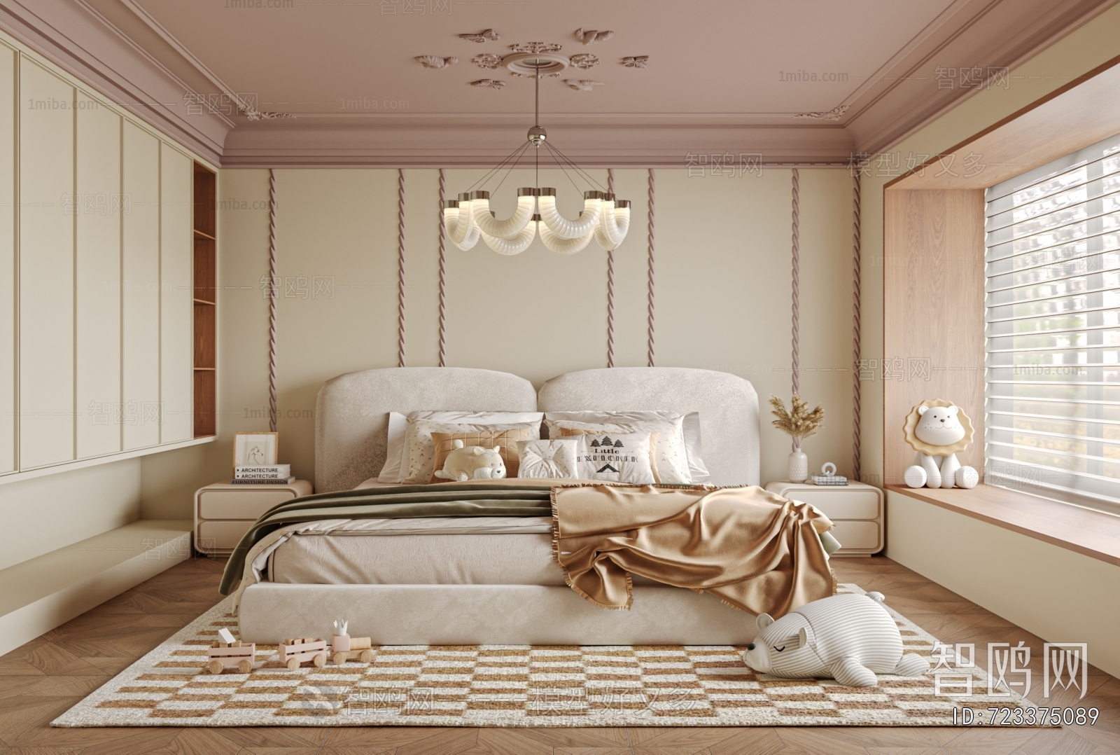 French Style Girl's Room Daughter's Room