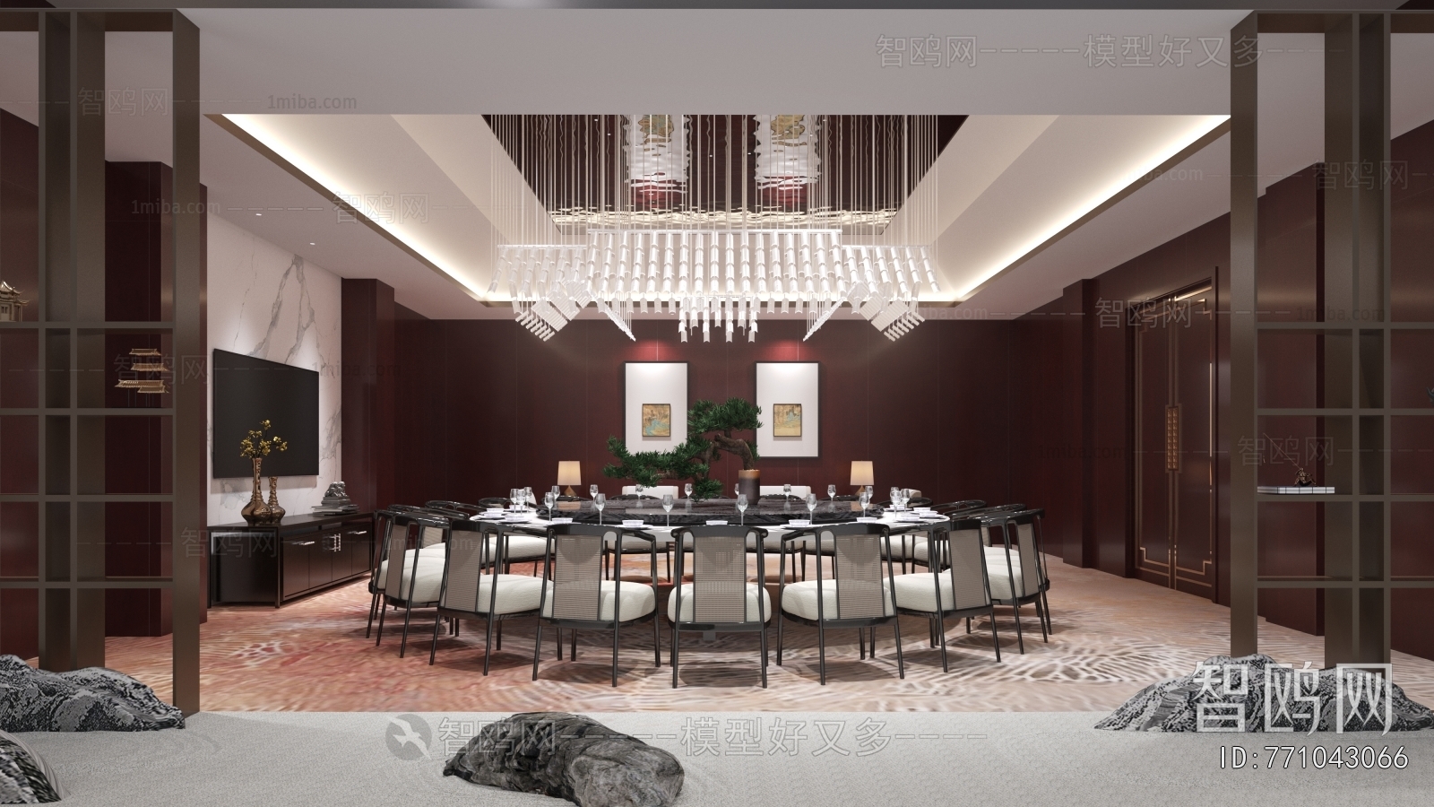 New Chinese Style Restaurant Box