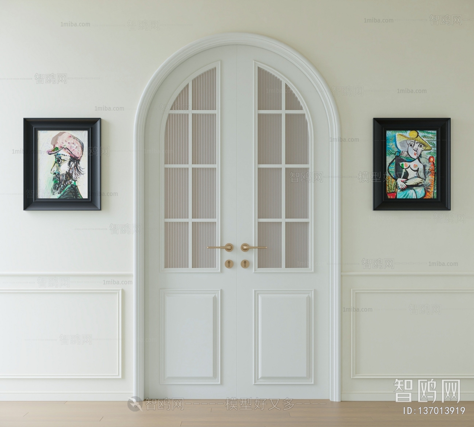 French Style Double Door