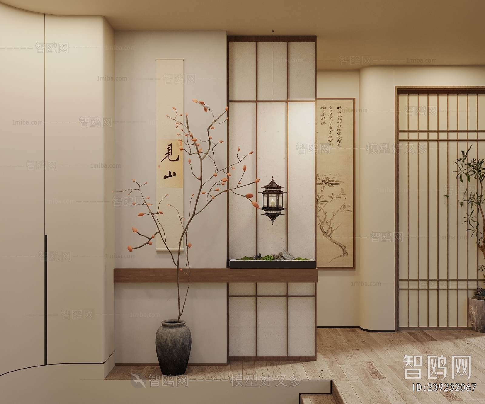 New Chinese Style Hallway