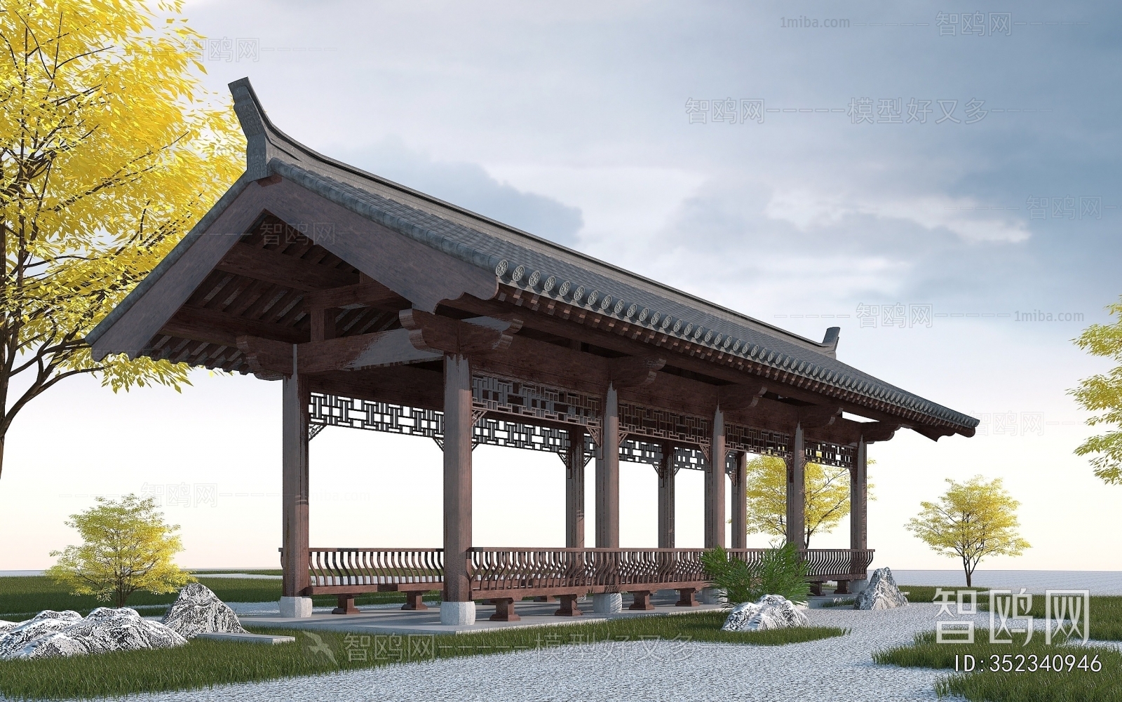 Chinese Style Gallery Frame