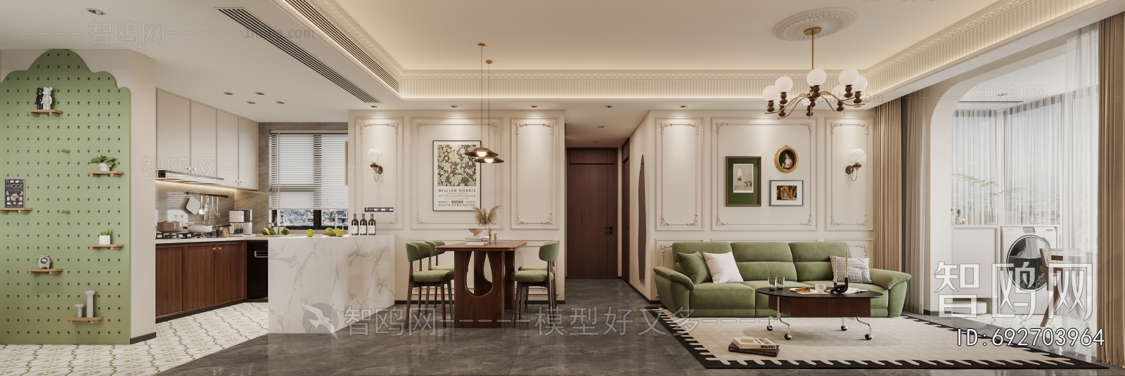 French Style A Living Room