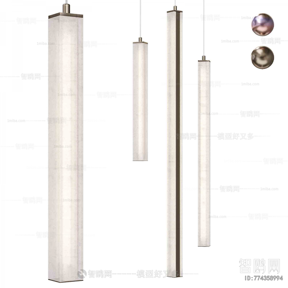 Modern Long Chandelier