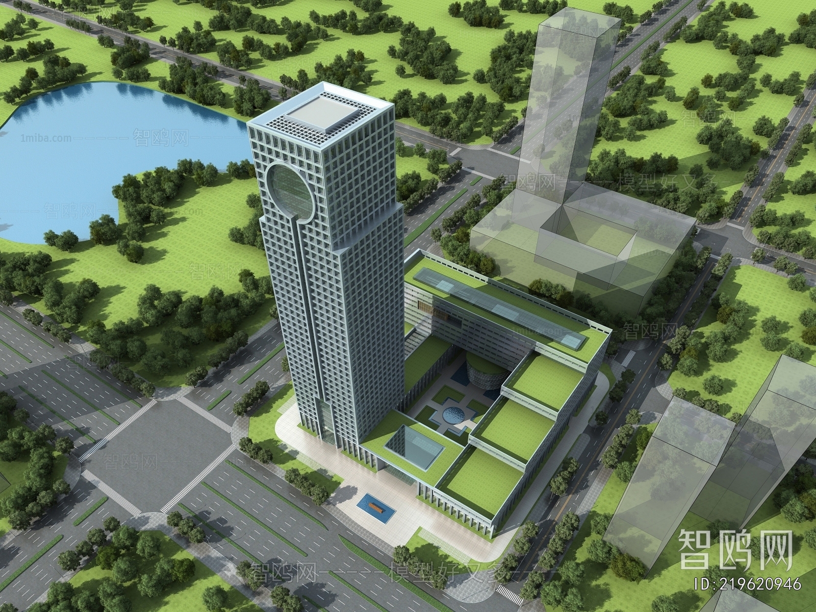 Modern Appearance Of Commercial Building