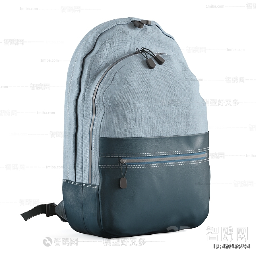 Modern Backpack And Backpack