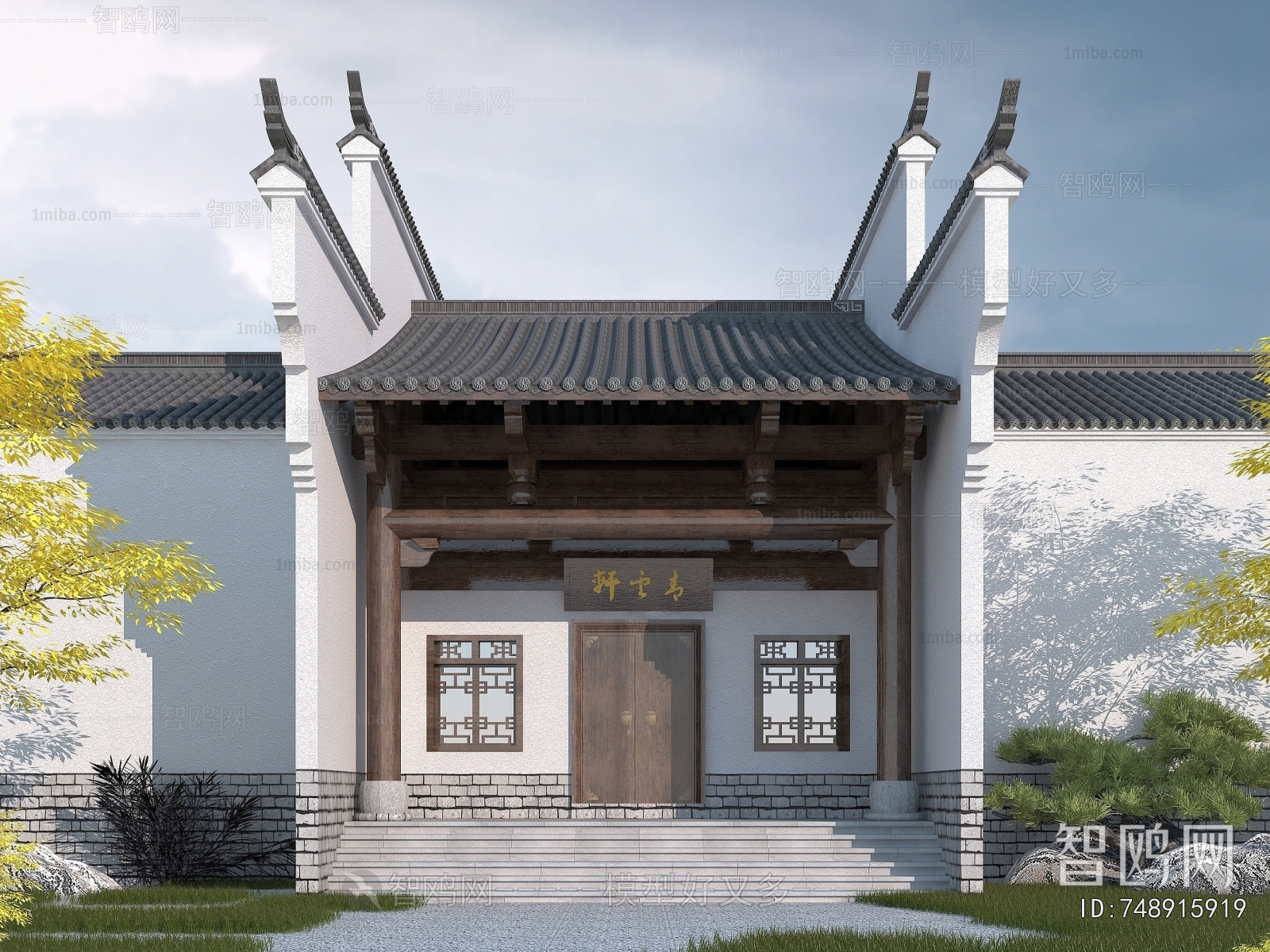 New Chinese Style Facade Element