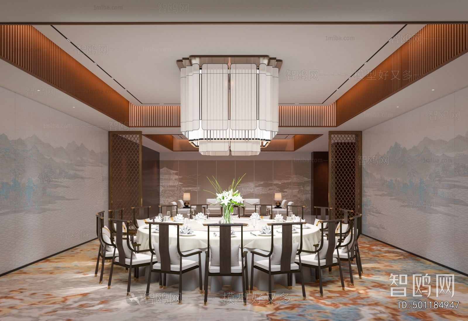 New Chinese Style Restaurant Box