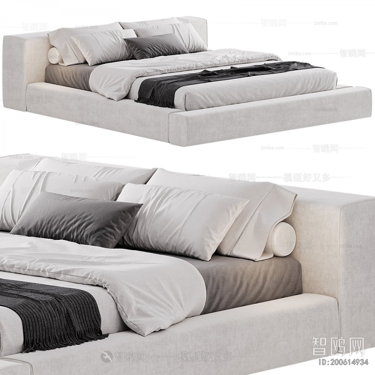 Modern Double Bed