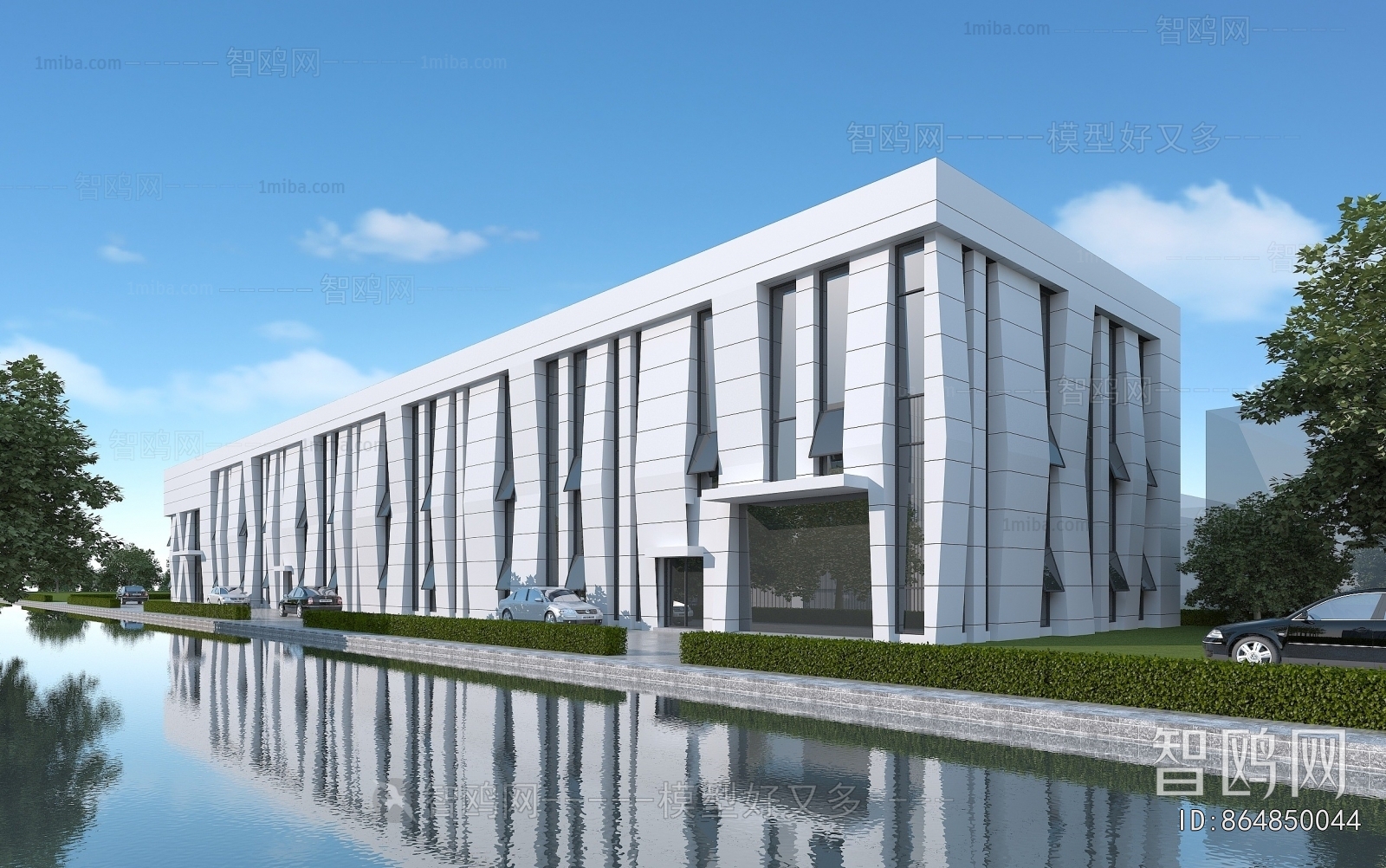 Modern Appearance Of Commercial Building