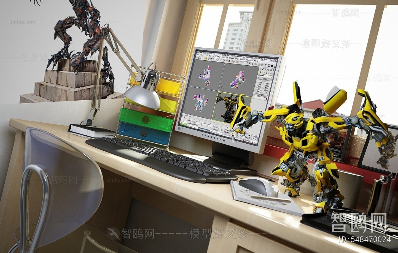 Modern Office Desk And Chair