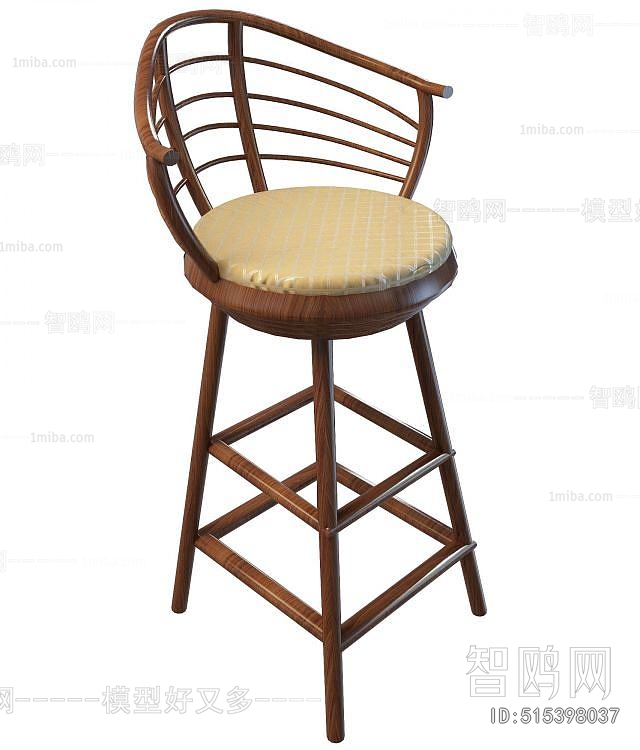 New Chinese Style Bar Chair