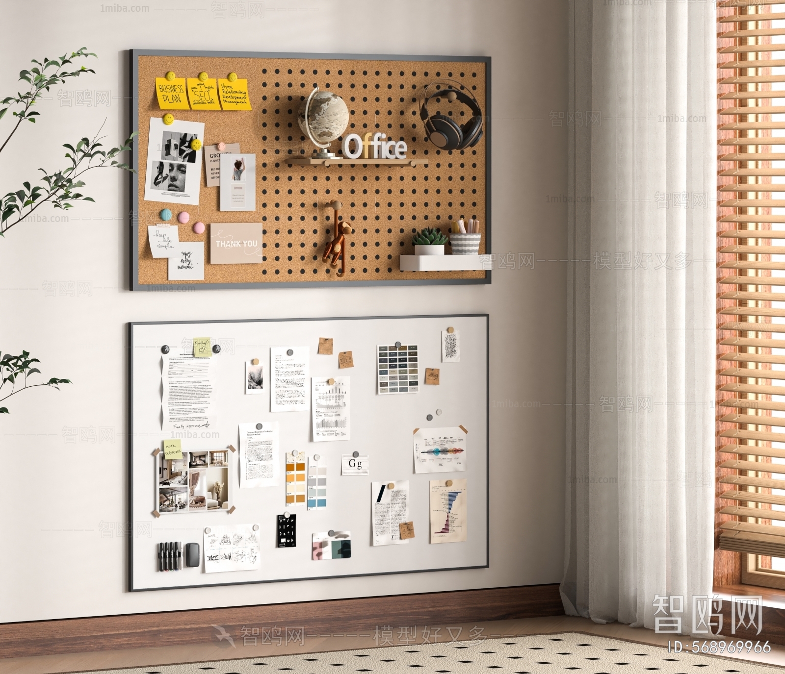 Modern Blackboard/whiteboard