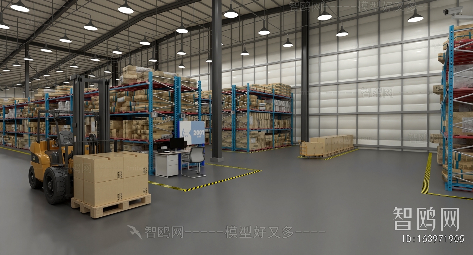 Modern Factory Floor/warehouse