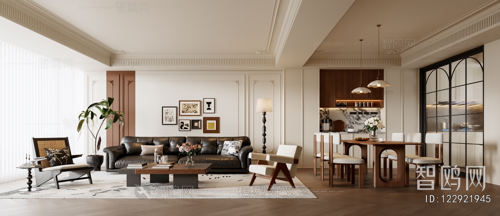 French Style A Living Room