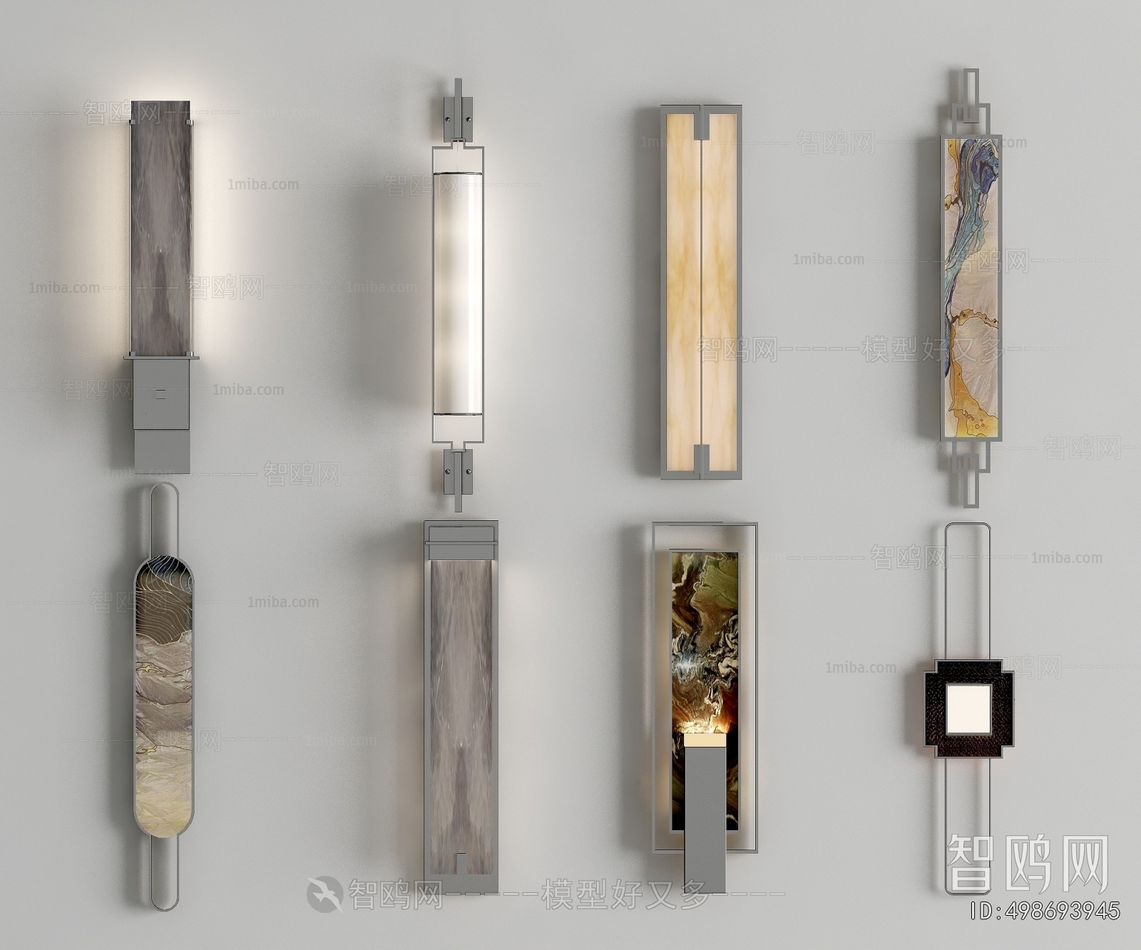 New Chinese Style Wall Lamp