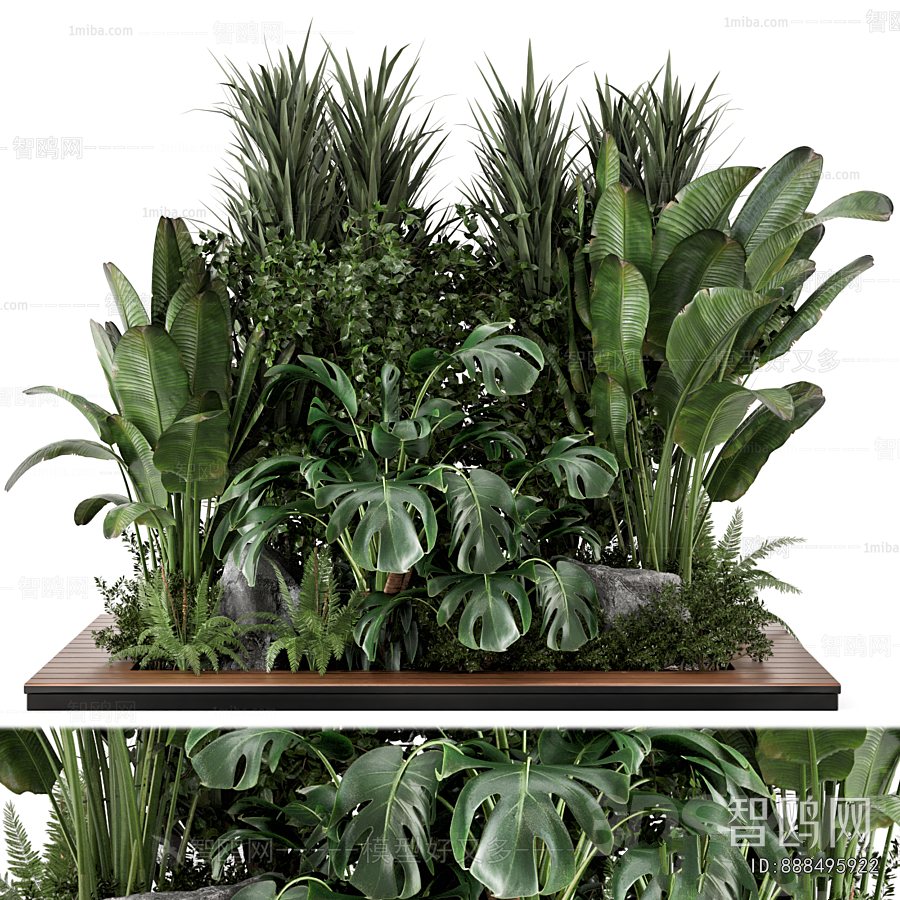 Modern Plant Pile
