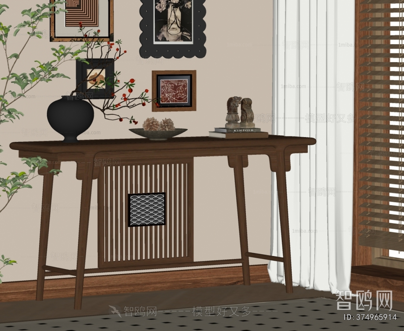 New Chinese Style Console