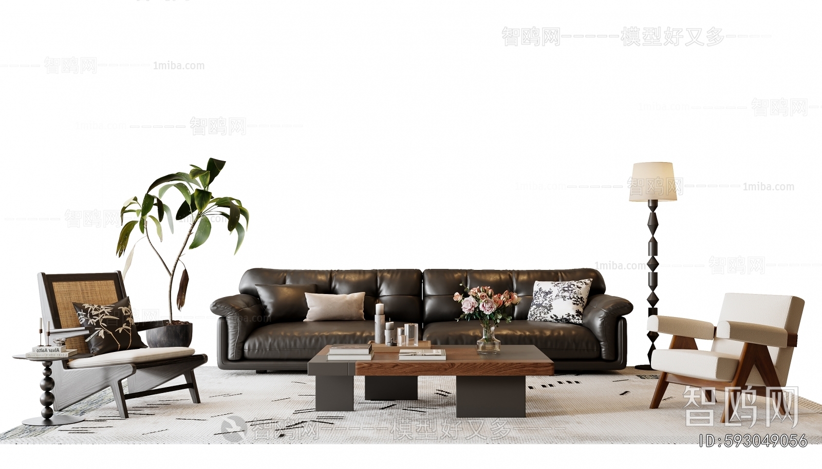 French Style Sofa Combination