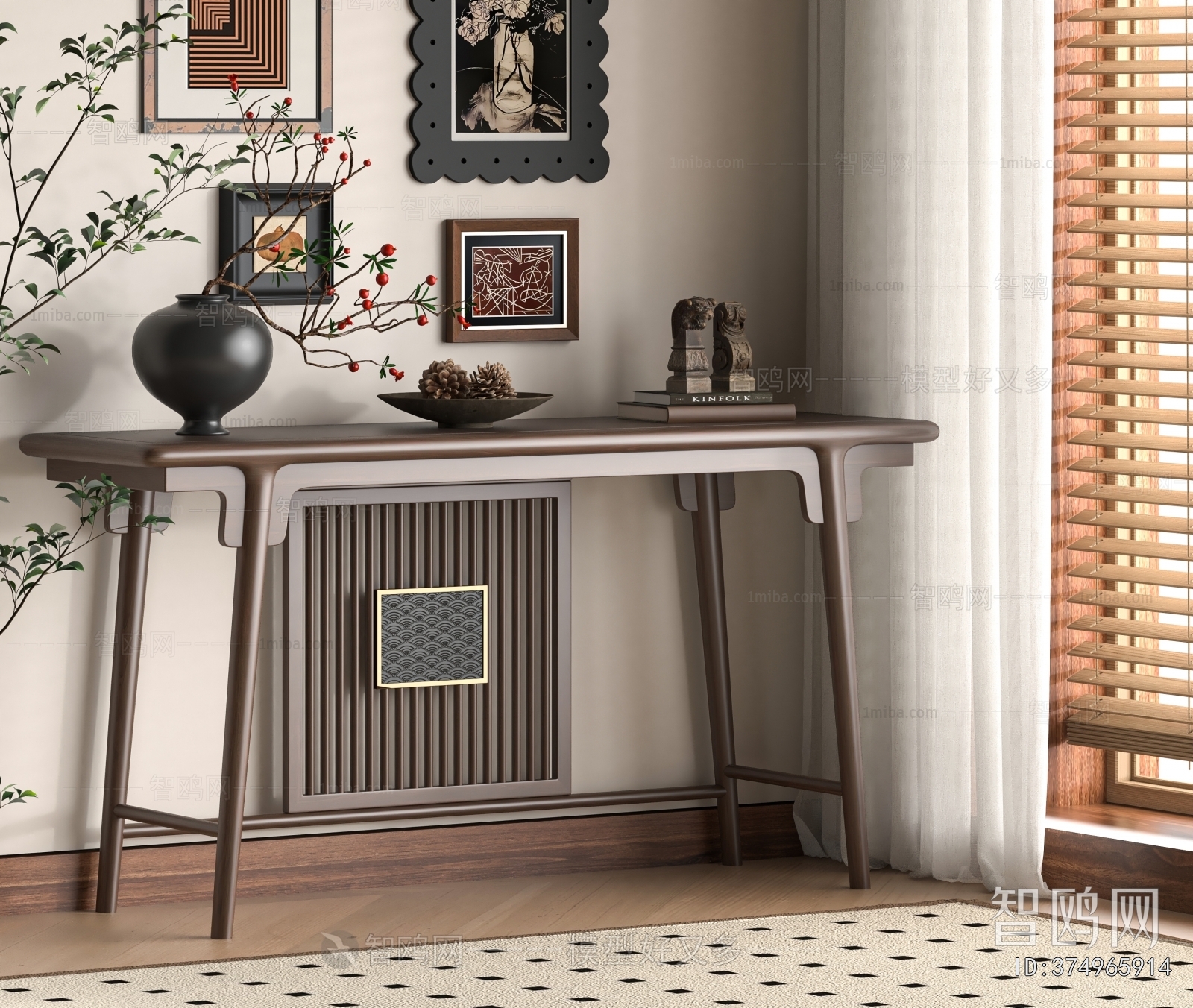 New Chinese Style Console