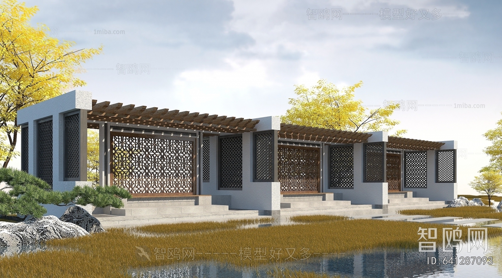 New Chinese Style Gallery Frame