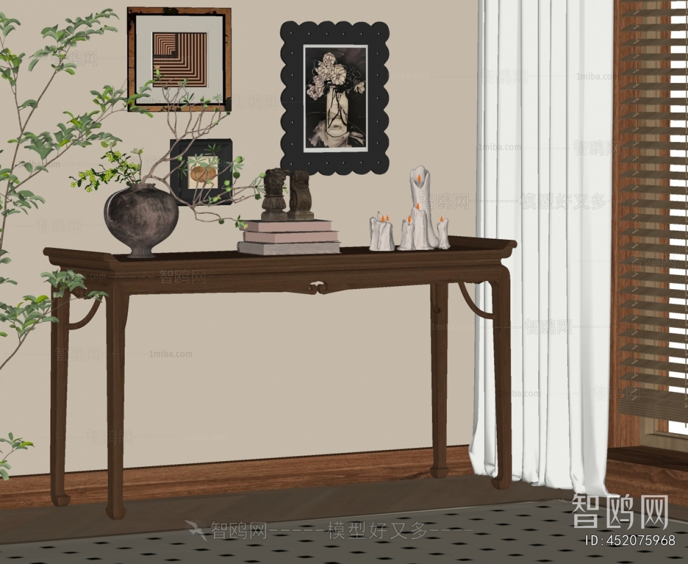 New Chinese Style Console