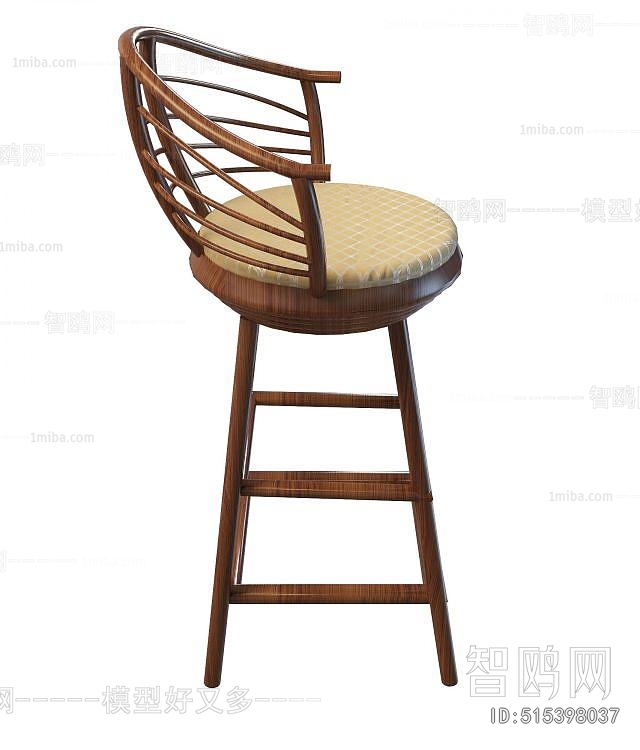 New Chinese Style Bar Chair