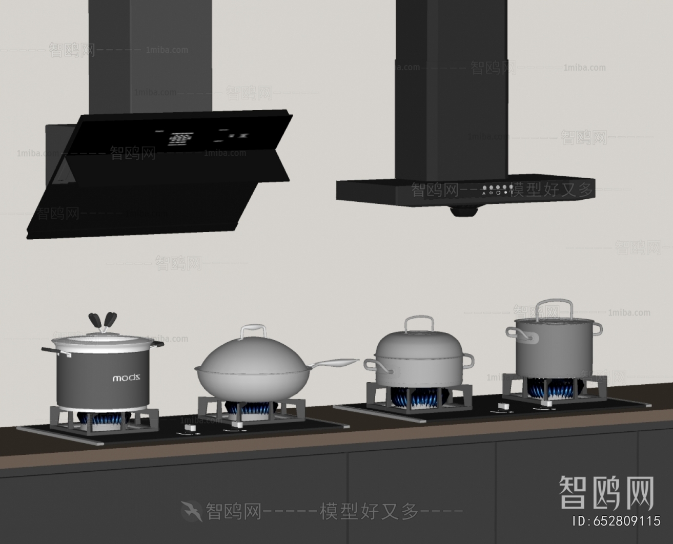 Modern Kitchen Electric Gas Range