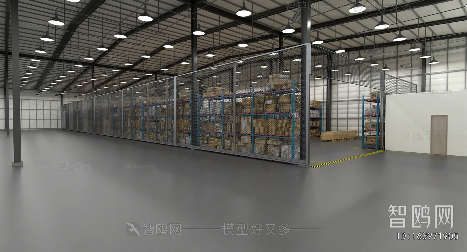 Modern Factory Floor/warehouse