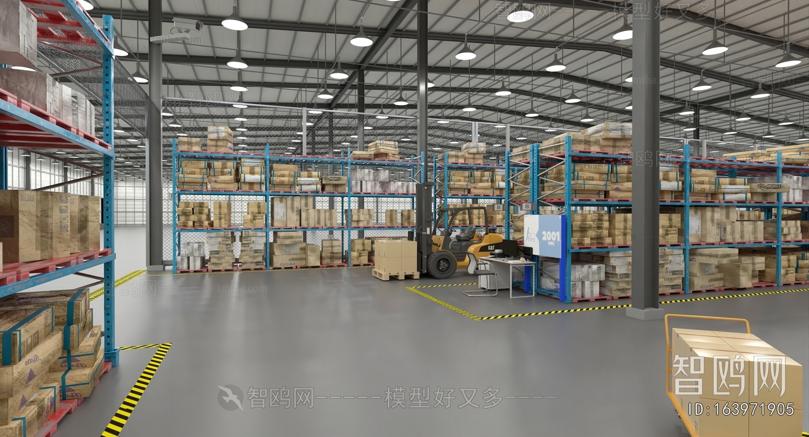 Modern Factory Floor/warehouse