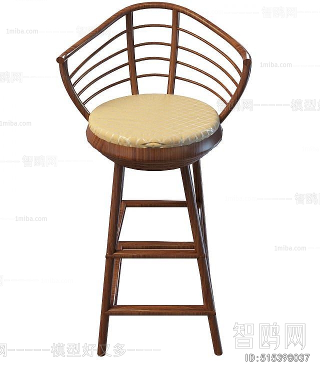 New Chinese Style Bar Chair