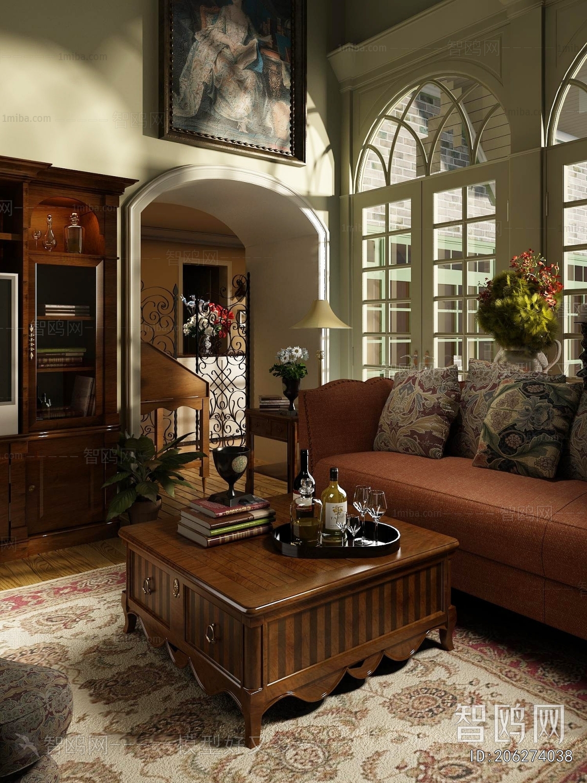 European Style Sofa Combination