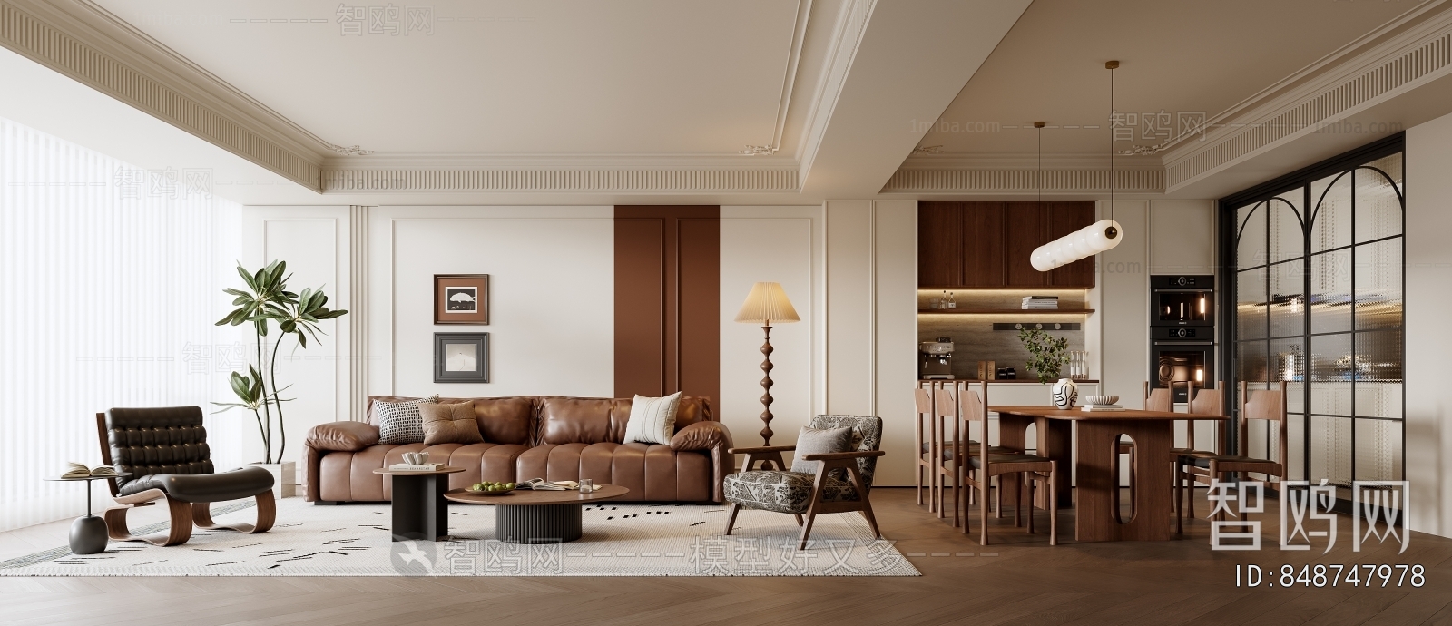 French Style A Living Room