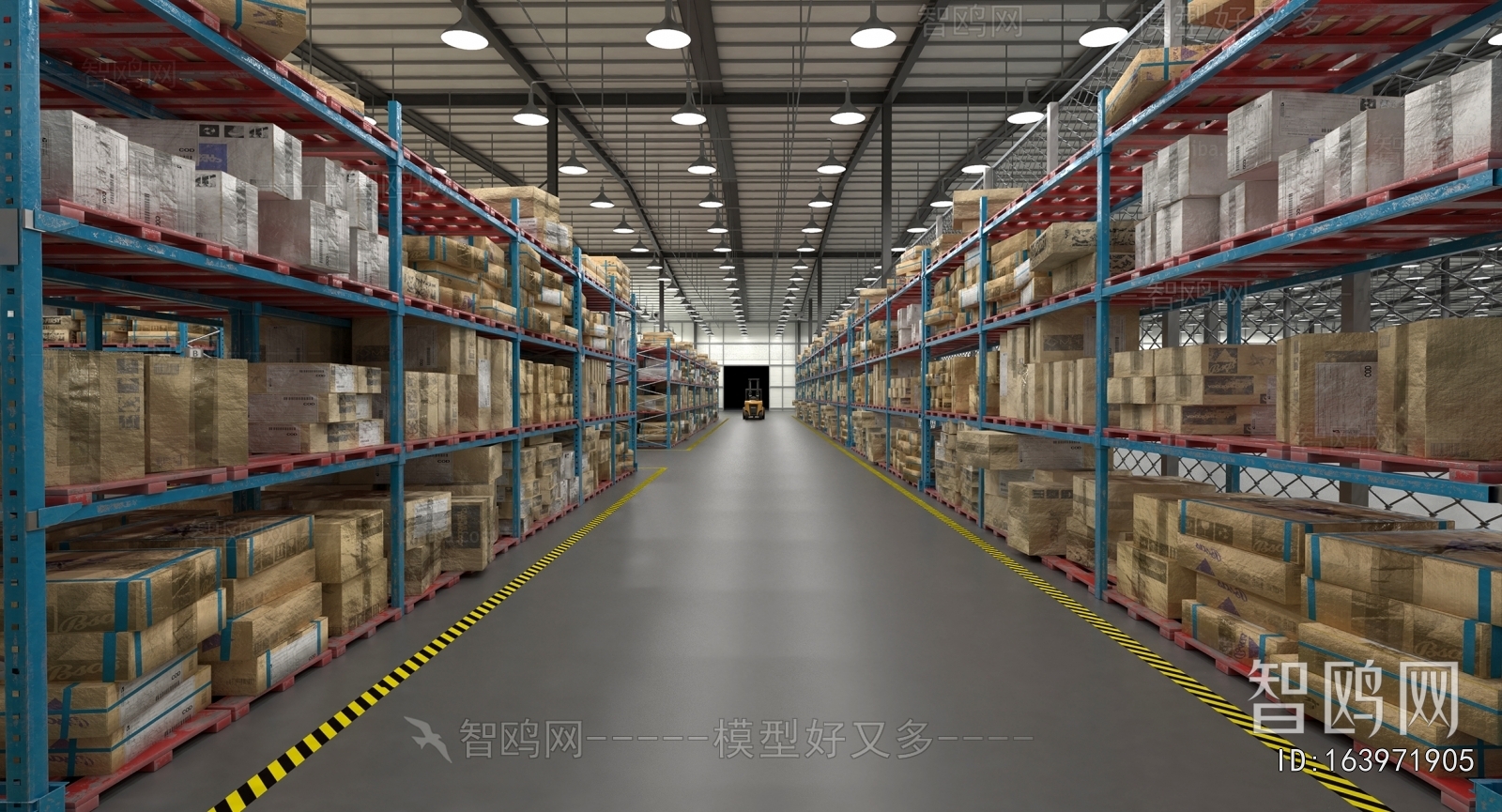 Modern Factory Floor/warehouse